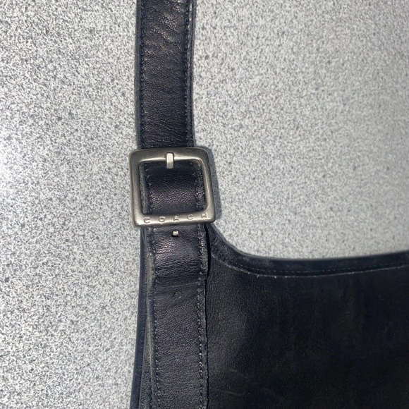 CC1-Coach Vintage Small Hippie Flap Leather Shoulder/Crossbody Bag GUC - Picture 15 of 15